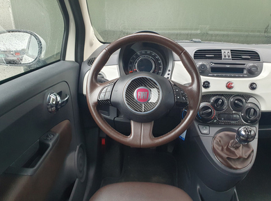 Fiat 500 0.9 TwinAir Sport TREKH./AIRCO/H.LEDER/LMV